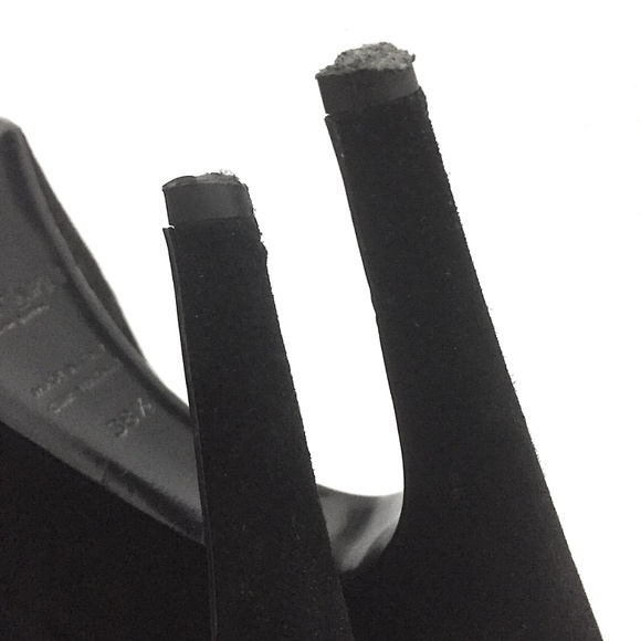 YSL - Imperiale Suede Platform Ankle Strap Heels - Picture 9 of 16